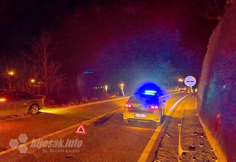 Prometna nesreća u Salakovcu - Mostar - Jablanica: Sudar tri automobila